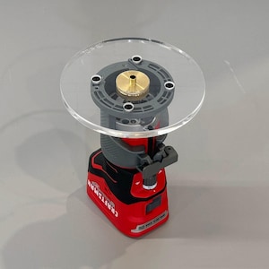 Craftsman V20 (CMCW400B) Palm/Trim Router Base Plate - 6&quot; Round