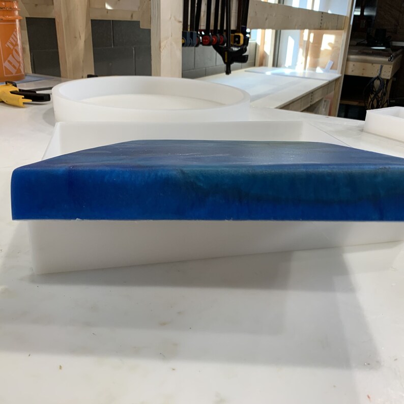 16x12x3 HDPE Plastic Mold for Epoxy Resin Charcuterie Etsy