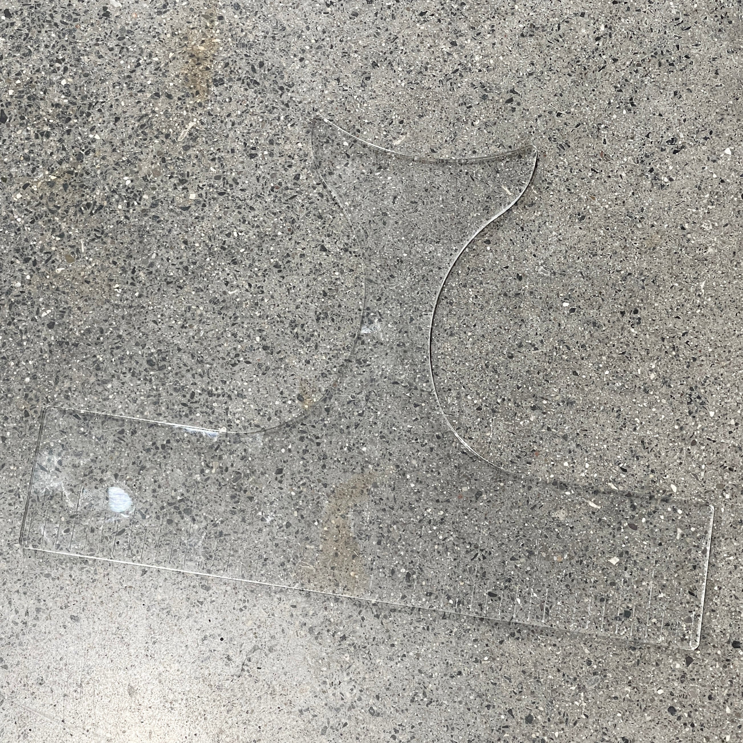 Fishtail Handle Acrylic Router Template - Etsy