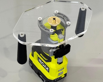 Ryobi One+ (P601/PCL424B) Palm/Trim Router Base Plate - Two Handle