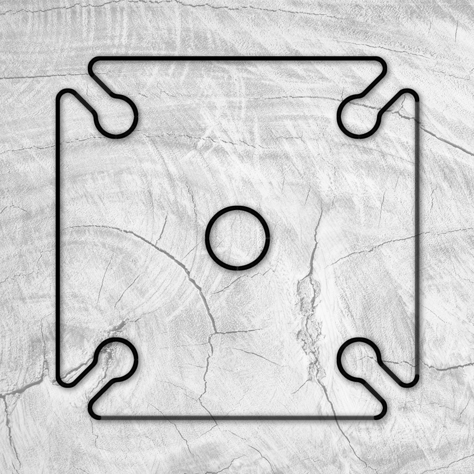 Wine Glass Caddy Router Template - Norfolk Wood Shop