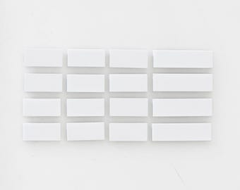 1/8" Acrylic Clock Dial / Tick Inserts For Wood Clock Blank - White