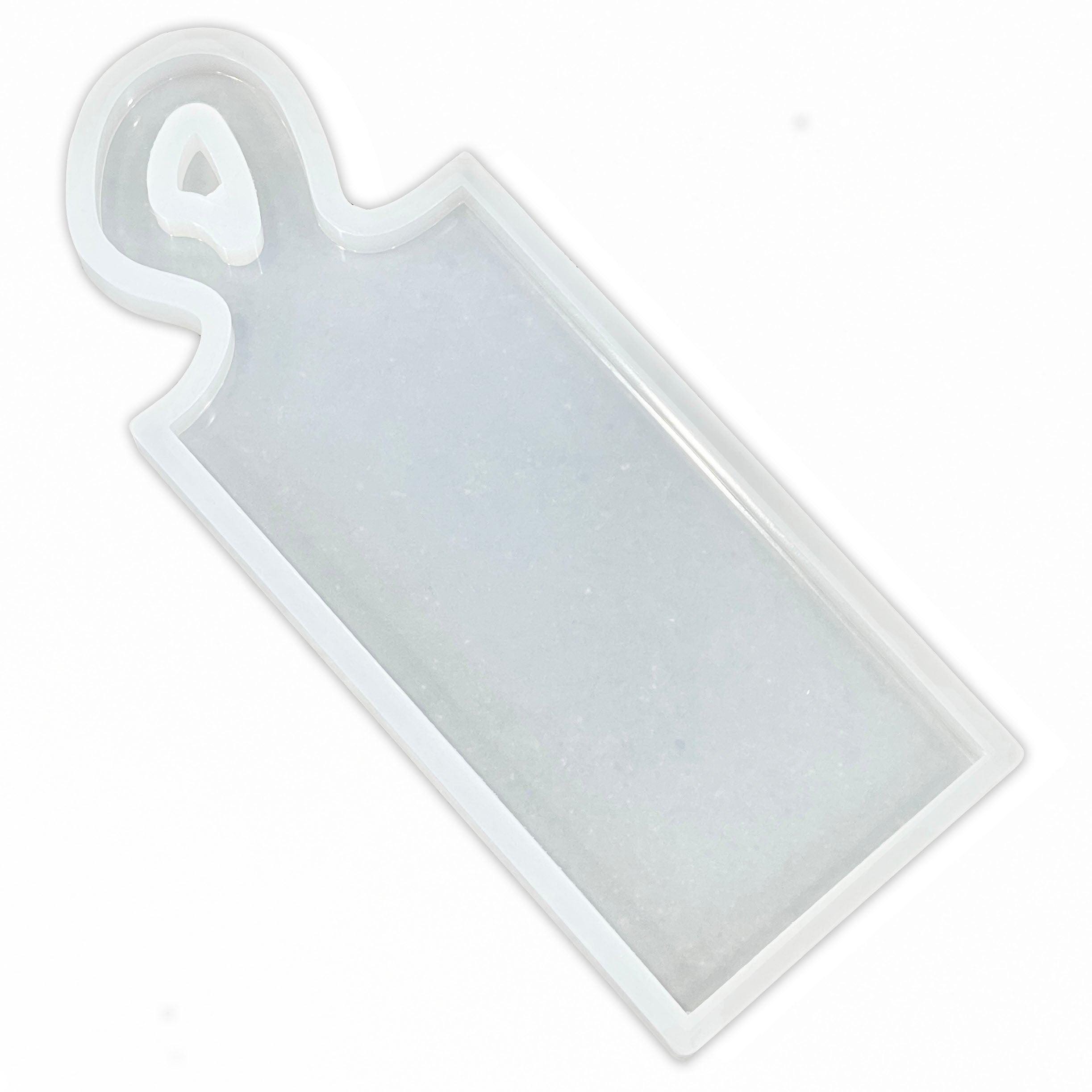 18x6.5x1" Small Organic Handle Charcuterie Board Silicone Mold