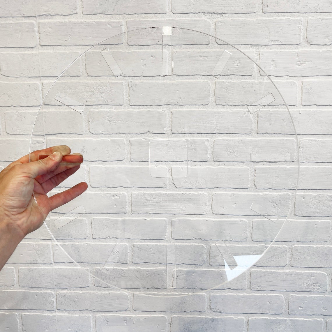 16 Circle Clock Dials Style 2 Acrylic Router Template - Etsy