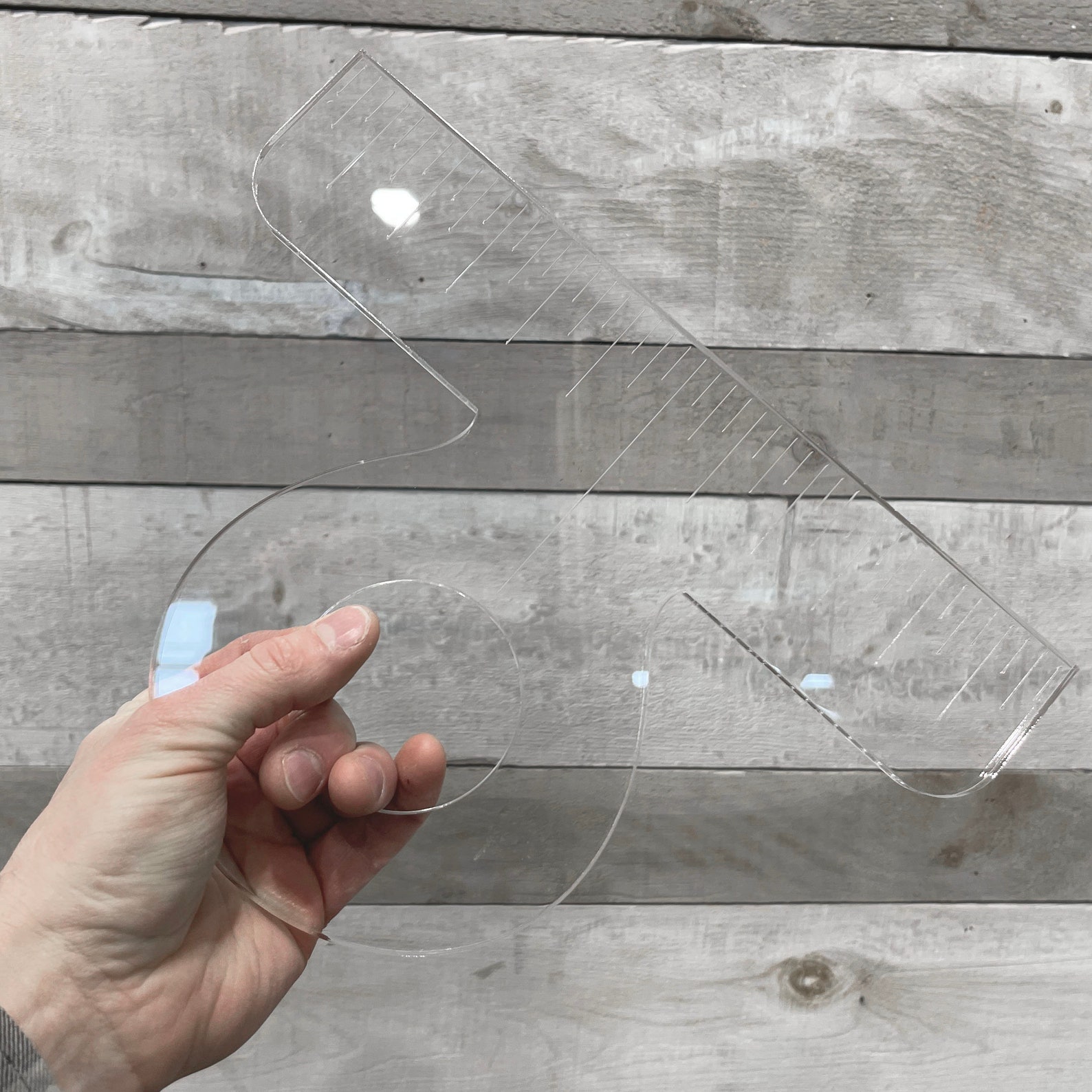 Round Handle 1 Acrylic Router Template - Etsy