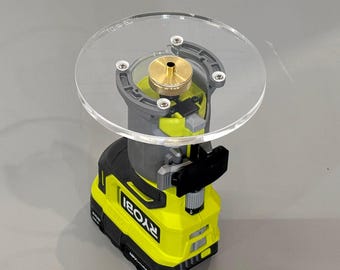 Ryobi One+ (P601/PCL424B) Palm/Trim Router Base Plate - 6" Round