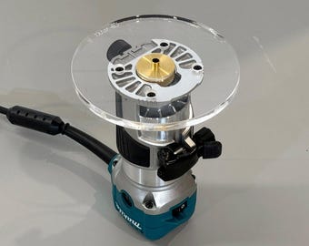 Makita (RT0701C/XTR01Z/DRT50zx4) palm/trim router base plate - 6" round