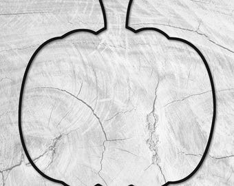 11.75x11.75" Pumpkin Serving Board Acrylic Router Template [Limited Edition]