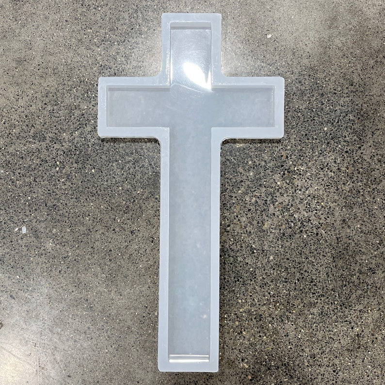 20x10x1 Cross Silicone Mold for Epoxy Resin Large Etsy