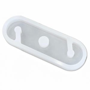 12x3.5x1&quot; Wine Caddy Mold For Epoxy Resin - Style 2 - Silicone Mold For Wine Glass Holder