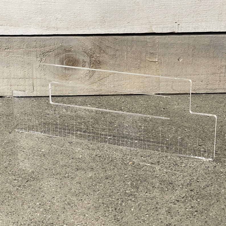 Rectangle Grip Handle Acrylic Router Template - Etsy