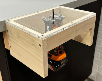 Ridgid (R2400/R2401/R24012/R860443B/R860444B) Palm/Trim Router Table Plate