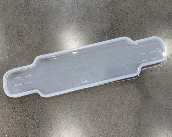 36.5x8.5x1" Cutaway Longboard Silicone Mold