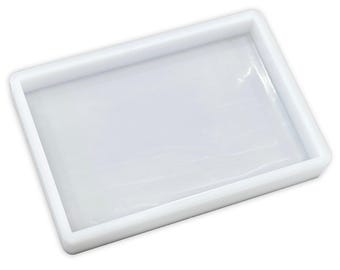 18x12x2&quot; Silicone Mold For Epoxy Resin - Charcuterie Board Form