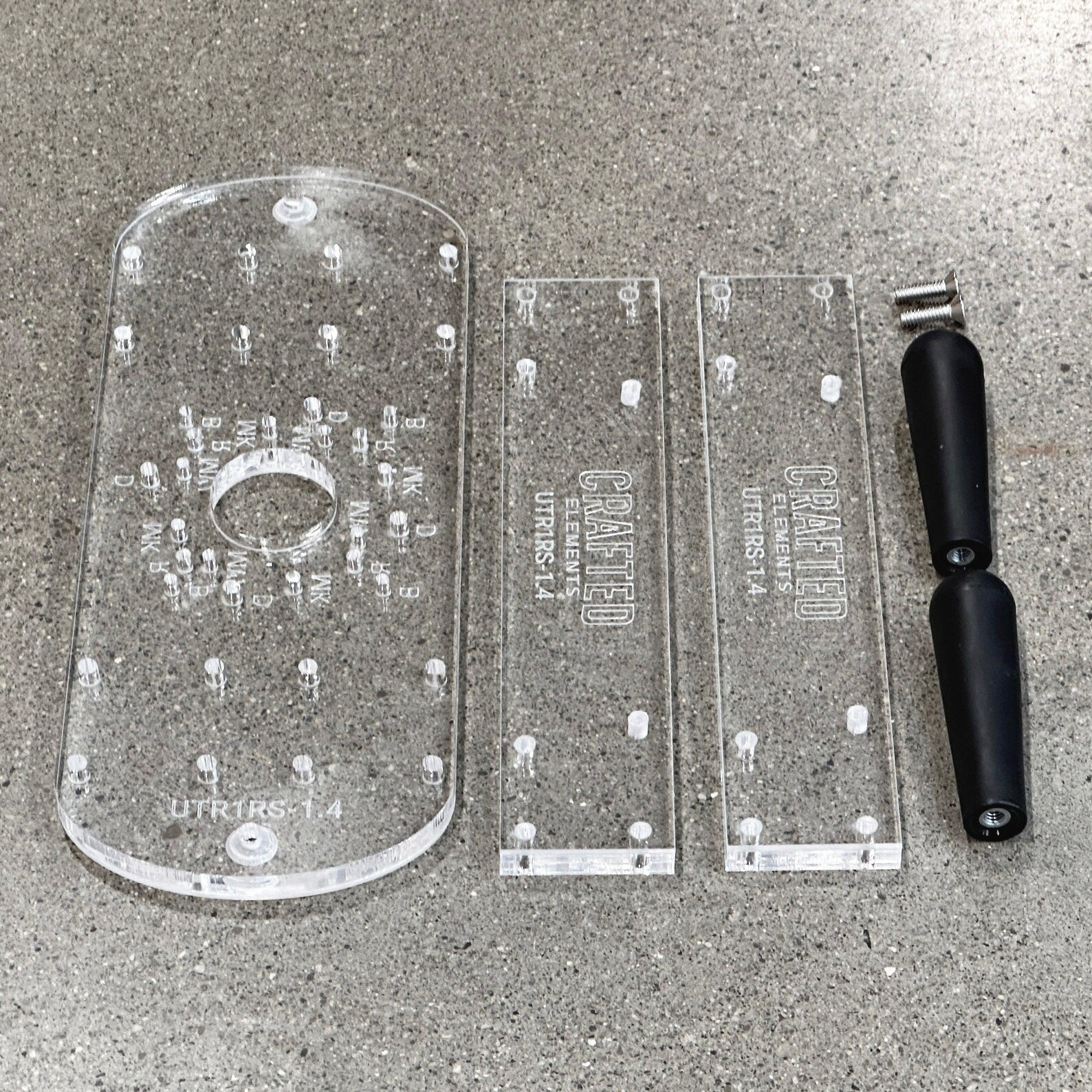 Router Sled Acrylic Router Base & Brackets - Etsy