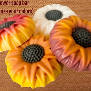 Sunflower Soap Bars