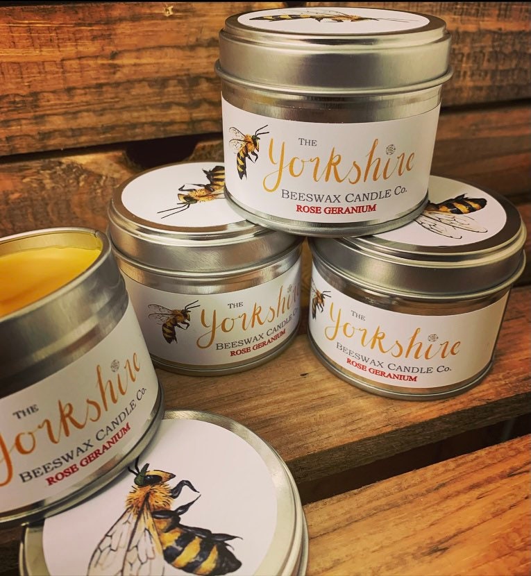 Yorkshire Beeswax Scented Candles With FREE Gift Option. Etsy UK