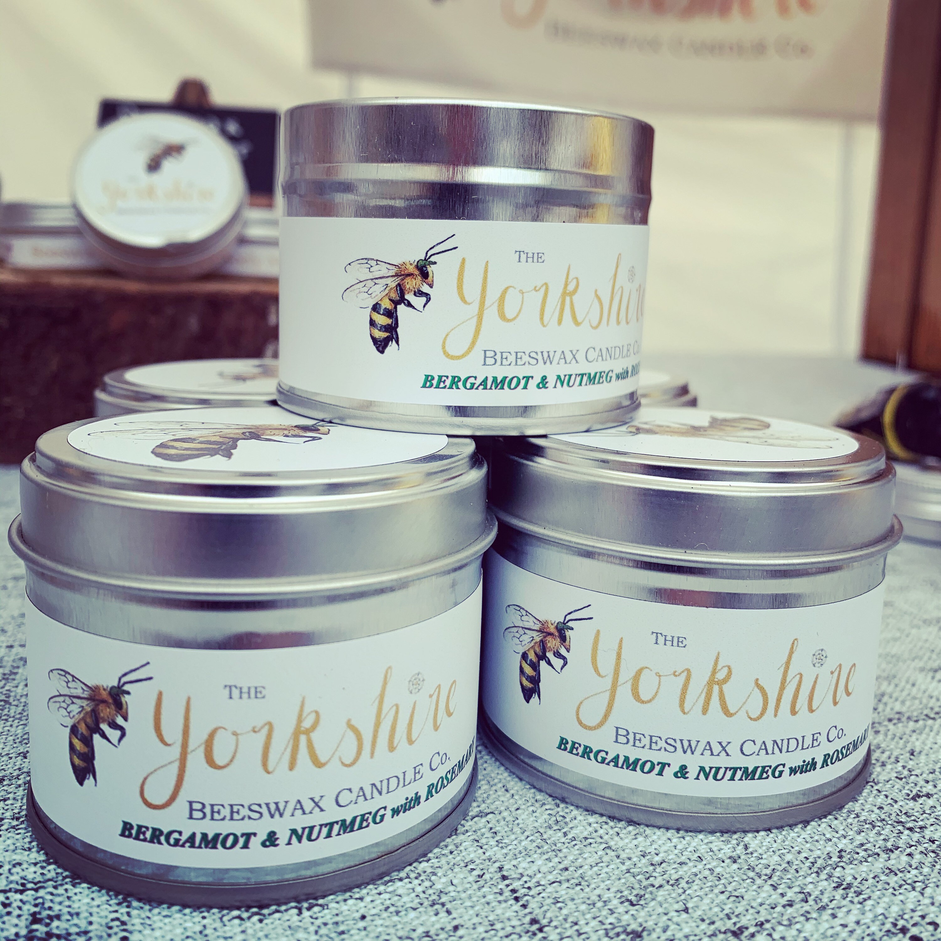 Yorkshire Beeswax Scented Candles With FREE Gift Option. Etsy UK