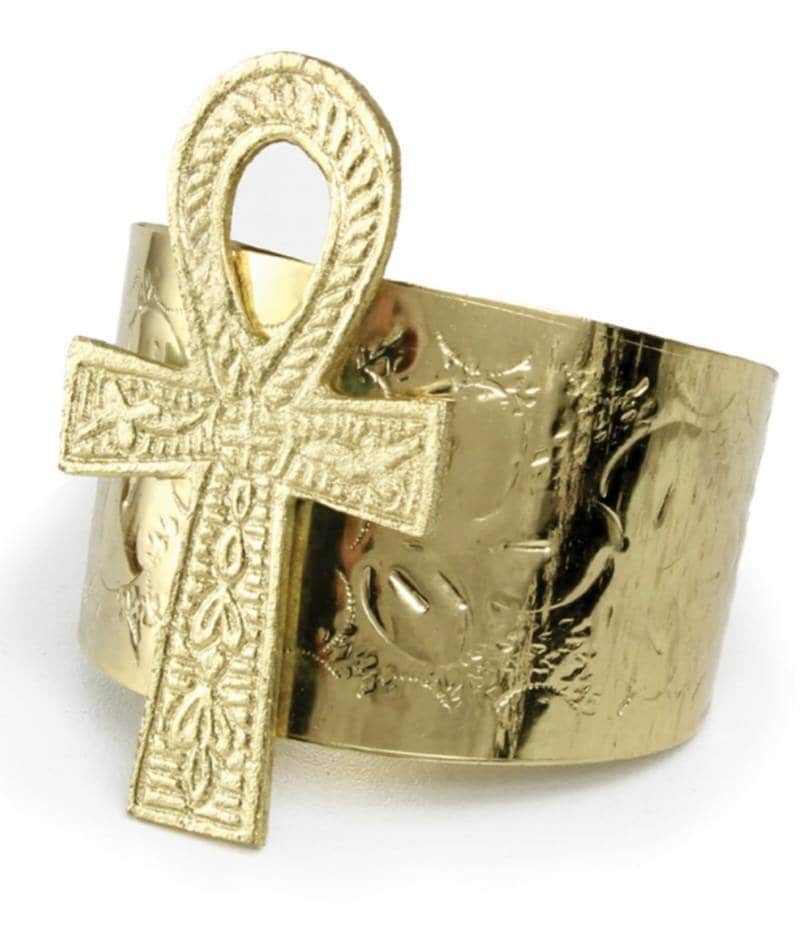Ankh cuff Gold
