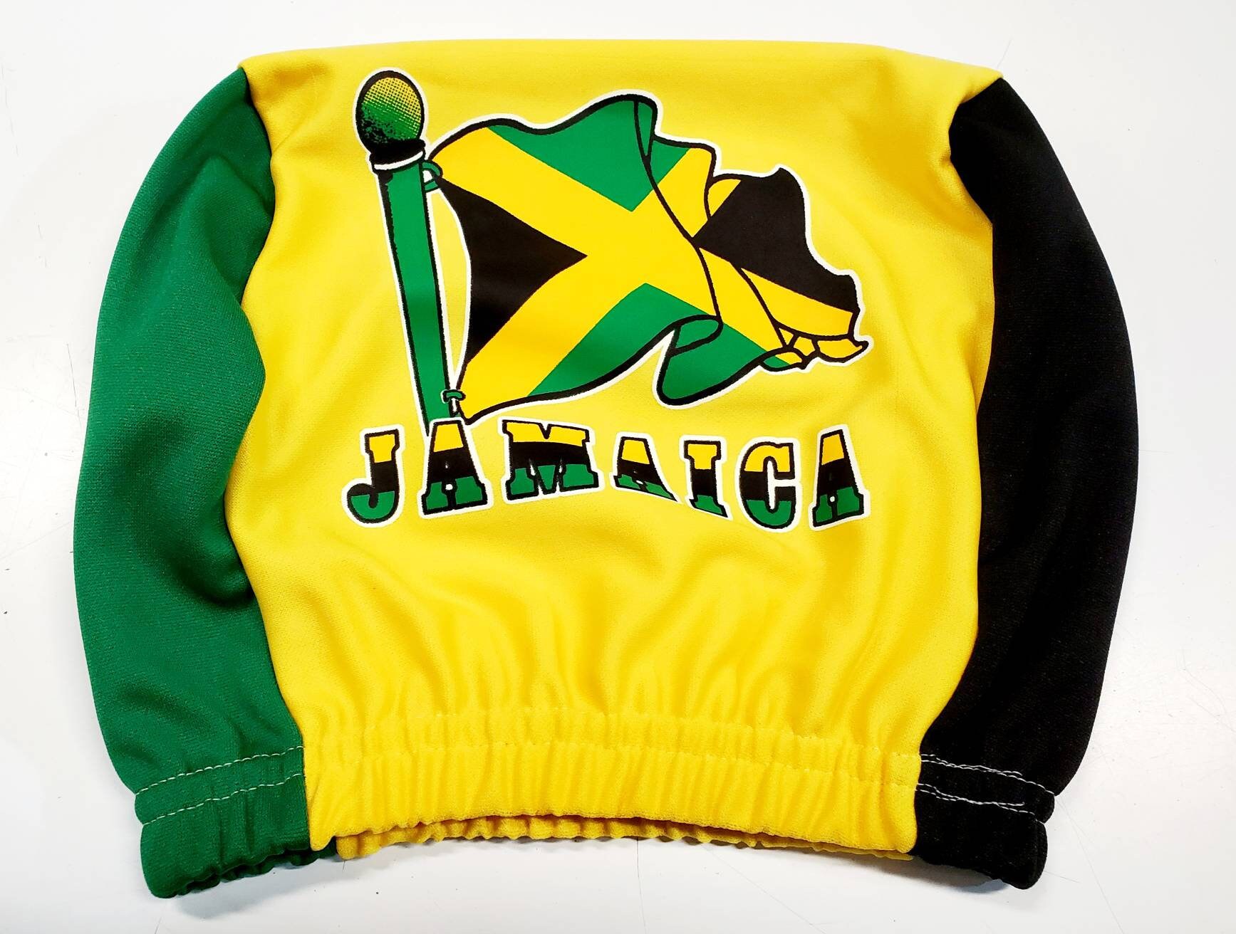 Jamaica flag car seat head rest covers Etsy