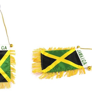 Jamaica Flag hanging minibanner