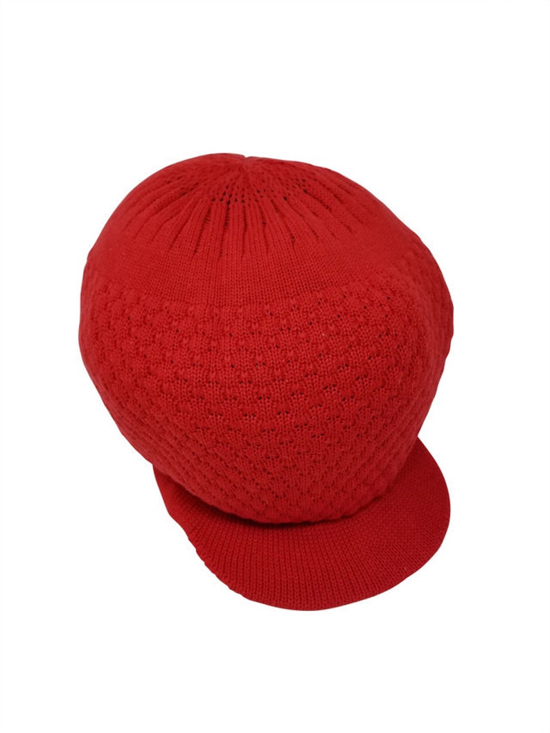 Red Rasta Hat Rasta Solid Colors Hats - Etsy