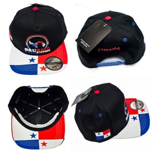 Panama flag snapback caps