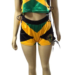 Jamaica Flag women outfit