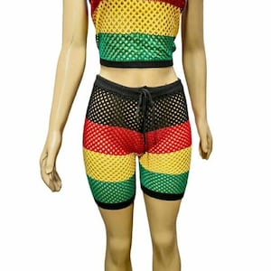 Rasta mesh women outfit