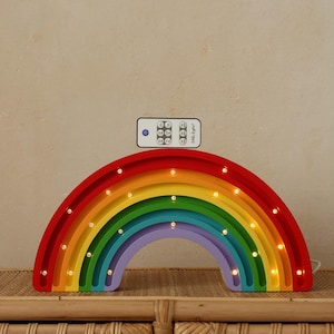 Rainbow Lamp for Kids Room and Baby Nursery - Classic