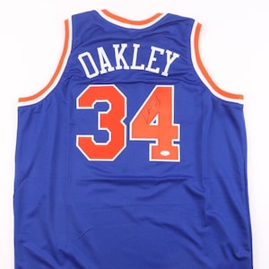 Charles Oakley Signed Jersey - JSA Certification