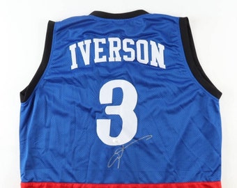 Allen Iverson Signed Jersey - JSA certification