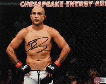 B.J. Penn Signed UFC 8x10 Photo - Beckett Certification