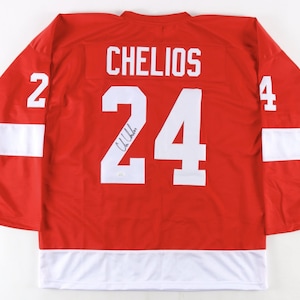 Chris Chelios Signed Jersey (JSA)
