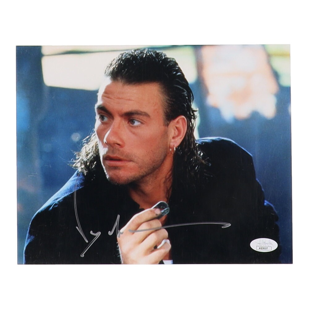 Jean-claude Van Damme Signed 