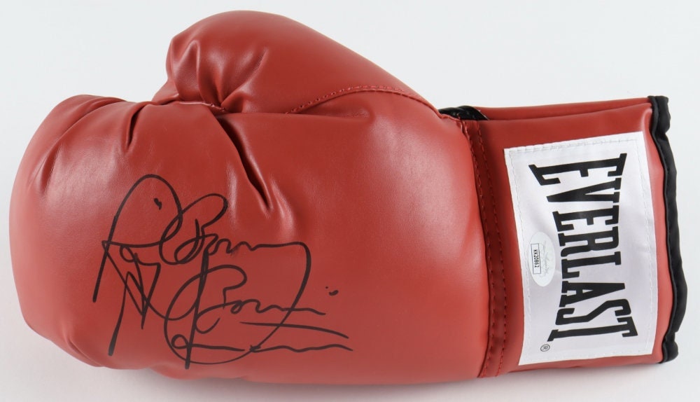 Ray Mancini Signed Everlast Red Boxing Glove w/Boom Boom at