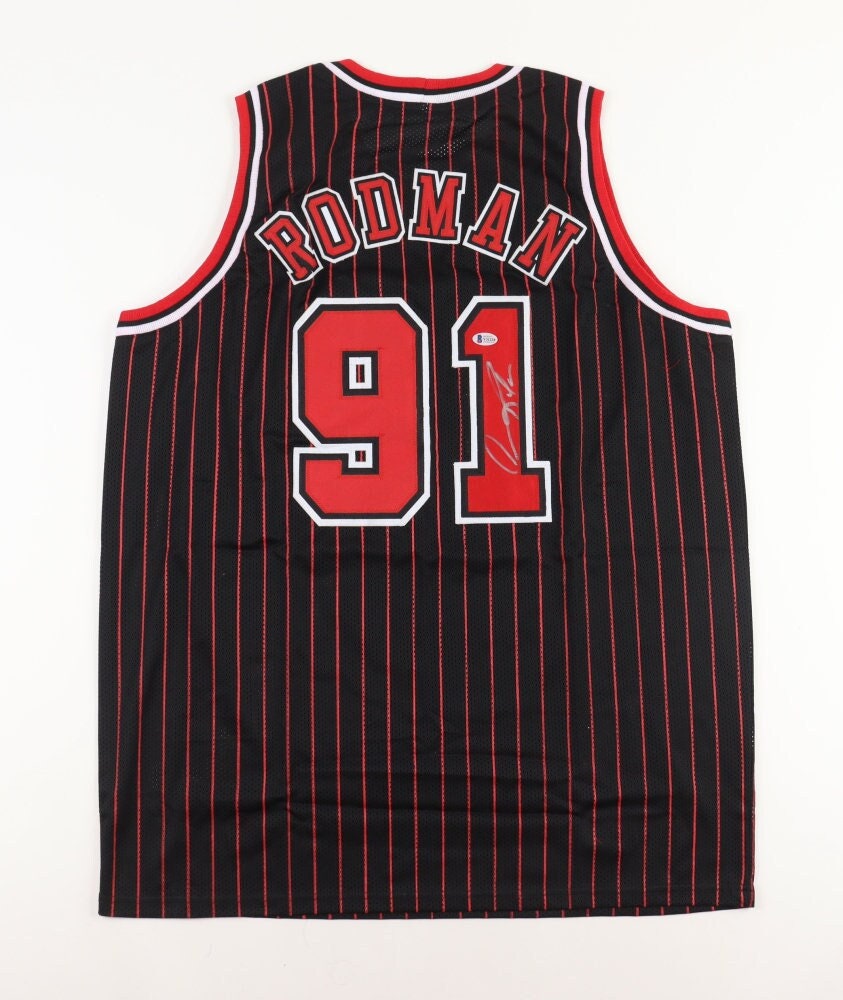 Dennis Rodman Savages High School Basketball Jersey Size 60-new