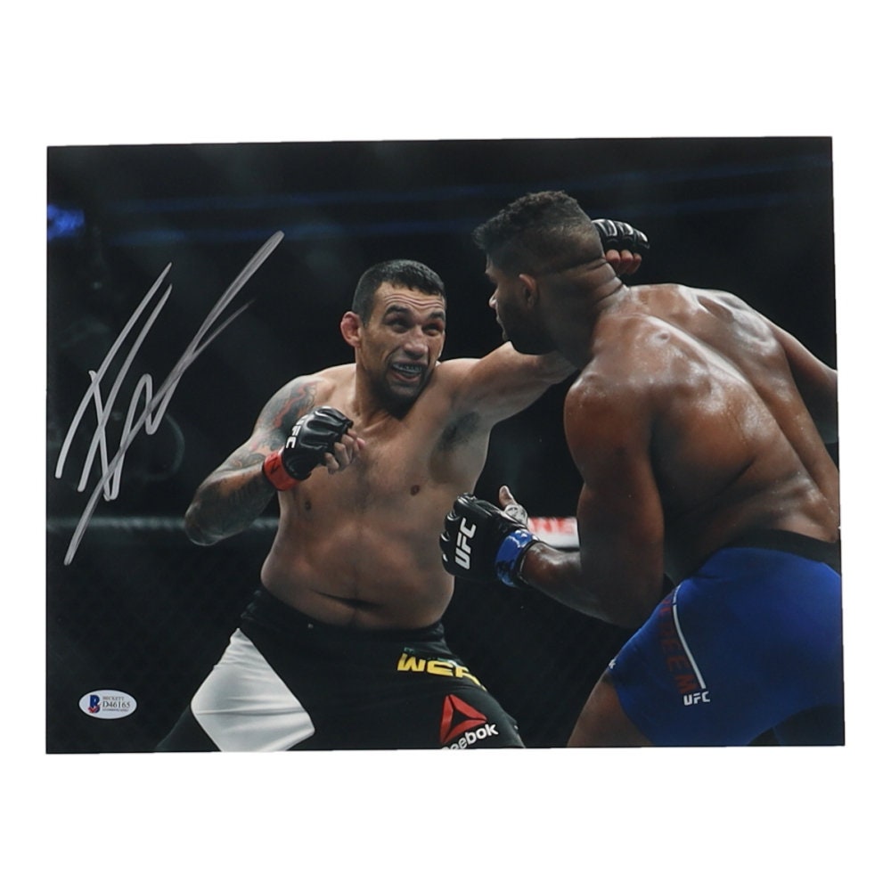 ファブリシオ・ヴェウドゥム直筆サイン入りUFC 11x14写真 - ベケット 