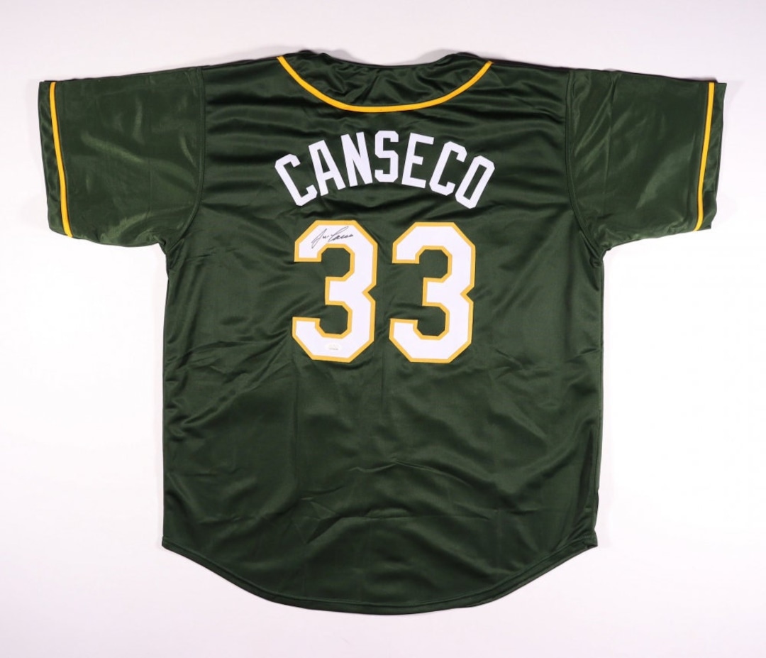 Jose Canseco Signed Jersey COA 