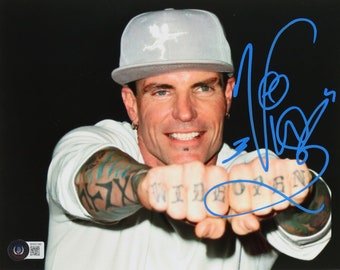Foto de 8x10 firmada con hielo de vainilla - Certificación Beckett