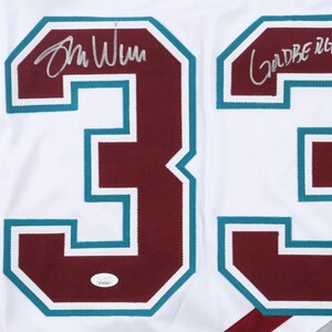 Maillot Mighty Ducks Signé Shaun Weiss (Goldberg) - Authentifié JSA Avec COA