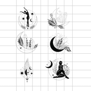 Moon Resin Foil 5 | Space | Resin Insert | Resin Sheet | Transparency Insert | Transparent Sheets | Holographic
