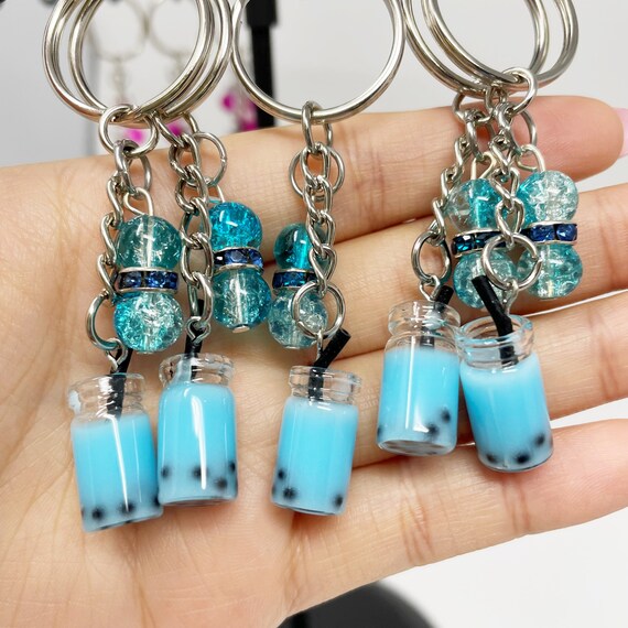 Blue bubble Keychain Blue bubble Keychain