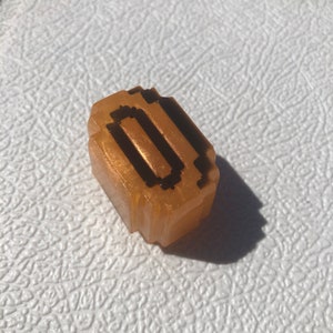Orange Super Mario Coin Magnet | Fridge Magnets | Refrigerator Magnets | Decor | Handmade | Resin Magnets | Nintendo
