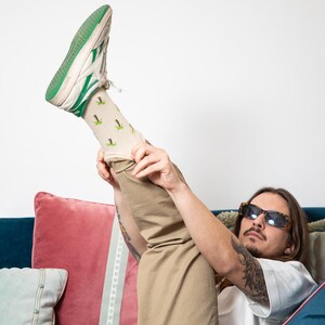 Palm Tree Socks | Summer Vibes | Socks Men Women | Colorful Socks | Happy Birthday | Cool | Funny | Bold | Gift | Gift Idea | Maldives image 2