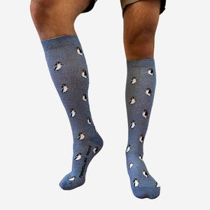 Penguin Socks | Compression Socks | Travel Socks | Happy Socks | Socks for Men and Women | Christmas gift | Comfortable Socks