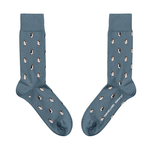 Chaussettes Pingouin | Ambiance estivale | Chaussettes Hommes Femmes | Chaussettes colorées | Joyeux anniversaire | Frais | Cadeau | Idée cadeau | Animal sauvage | Chaussettes oiseaux | animal de compagnie