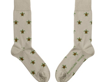 Turtle Socks | Travel Socks | Happy Socks | Socks for Men and Women | Christmas Socks | Christmas gift | Winter Socks