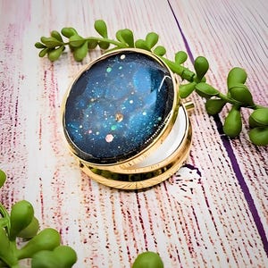 Pastillero de escamas de dragón: Mica con cambio de color, regalo de DnD