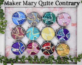 Geode Pill Box-Custom Made, Each is Unique, Perfect Gift for Her, Mom, Grandmother, Teacher, Stash Box, Purse Pill Container, Mint Holder